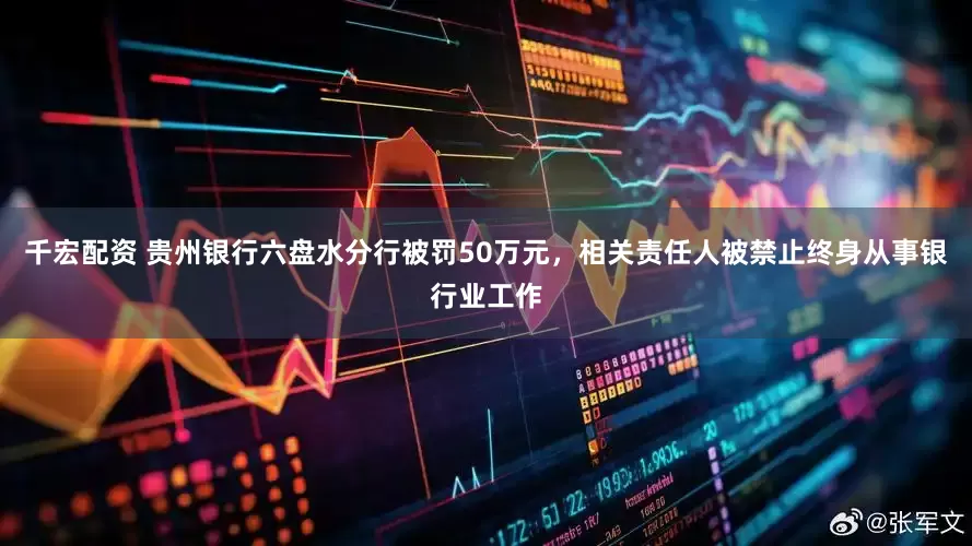 千宏配资 贵州银行六盘水分行被罚50万元，相关责任人被禁止终身从事银行业工作